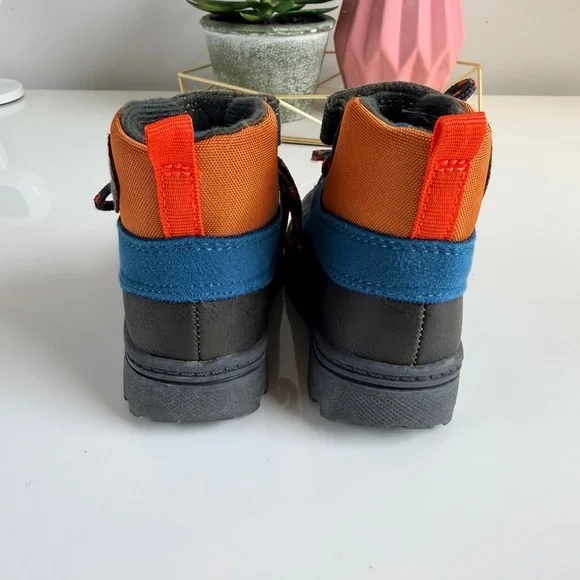 Carter's Kids' Orange and Blue Rain Boots - Picture 4 of 10